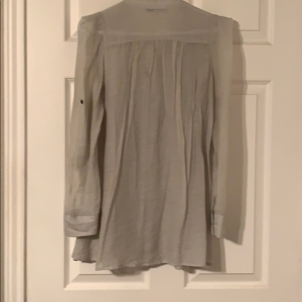 Semi Sheer Ruffled Tunic - Picture 3 of 3
